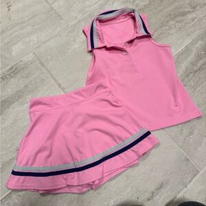 sweethoney skort and polo top set size 6